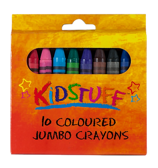 10 Crayons Jumbo - pack/10 crayons